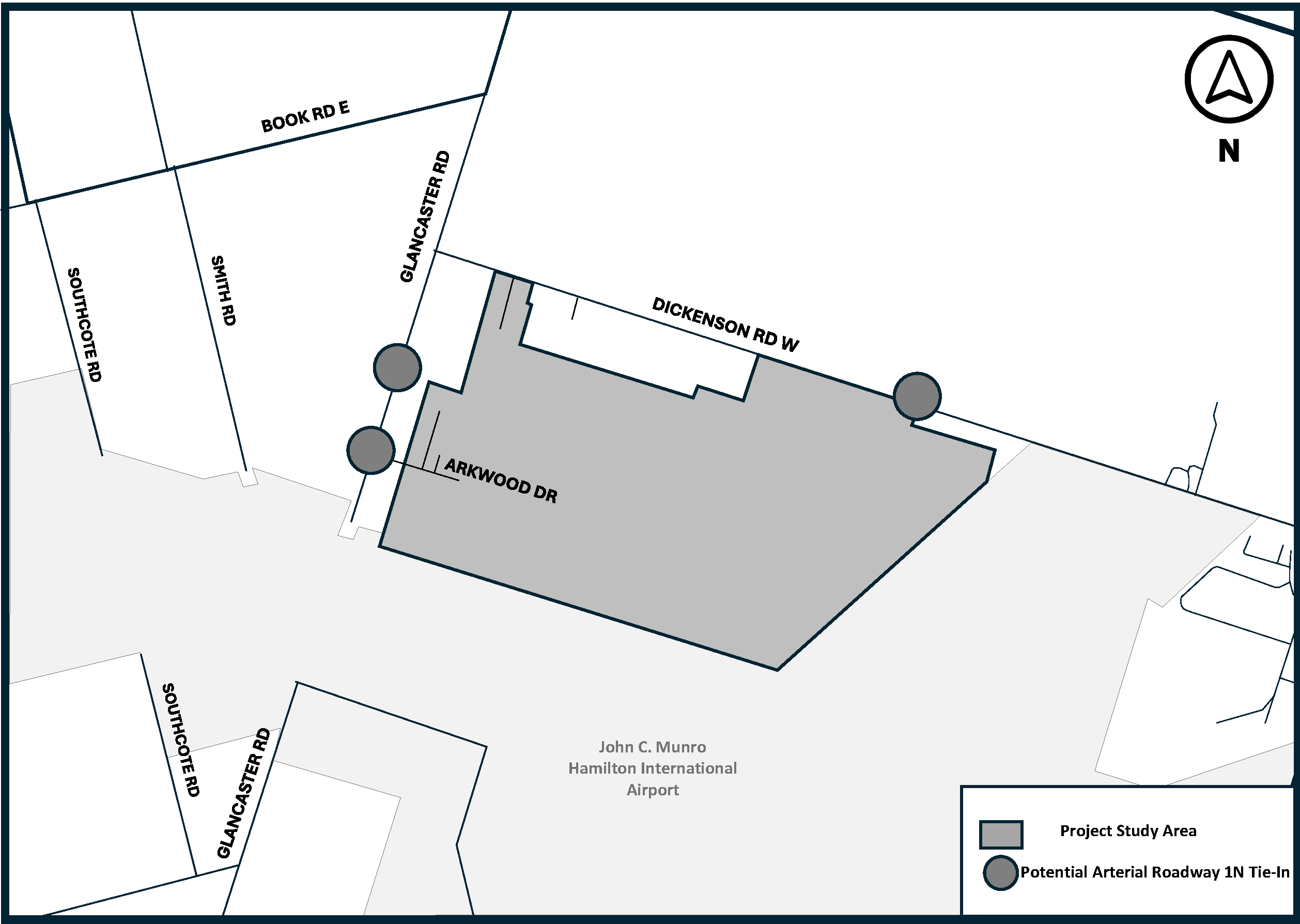 Map of the project area